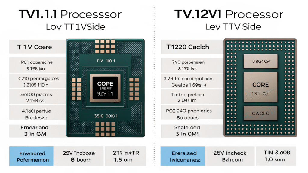 What Is T1 v1.1 vs 2.1